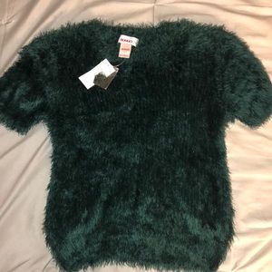 New never worn Fuzzy cozy tee